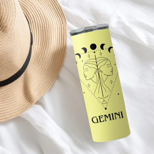 Gemini Zodiac Sign Tumbler