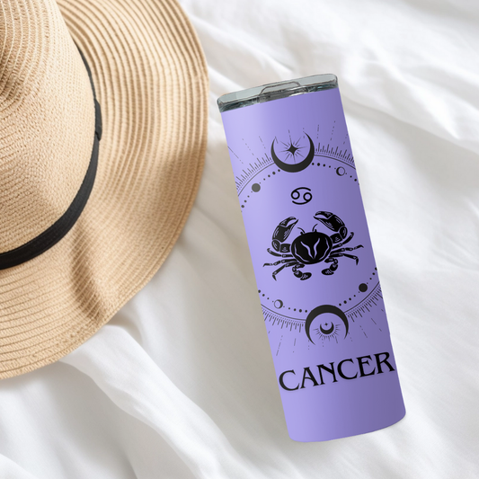 Cancer Zodiac Sign Tumbler