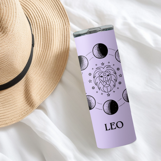 Leo Zodiac Sign Tumbler