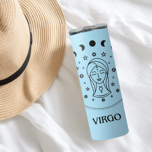 Virgo Zodiac Sign Tumbler