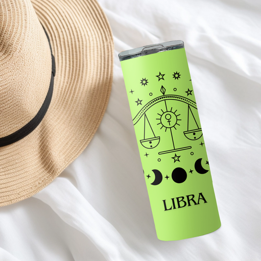 Libra Zodiac Sign Tumbler