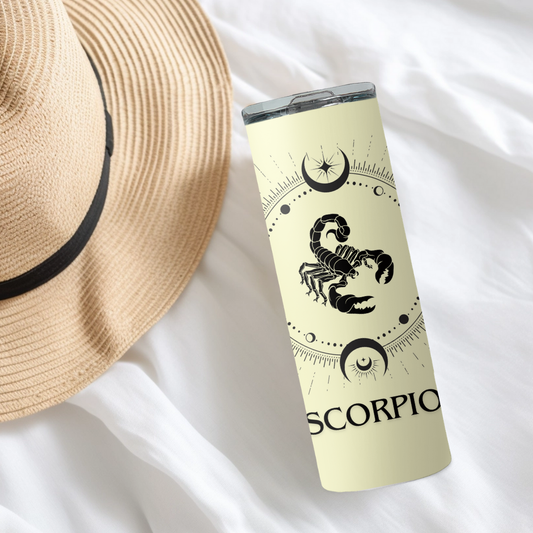 Scorpio Zodiac Sign Tumbler
