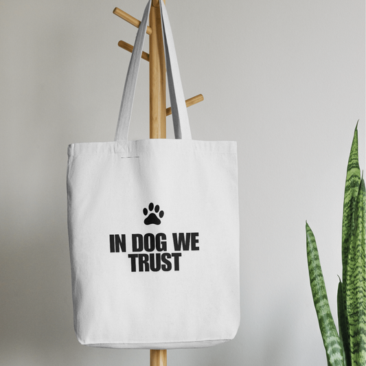 In dog we trust Tote Bag