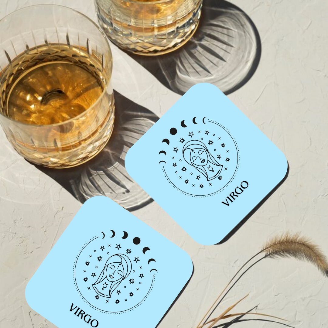 Virgo Zodiac Coaster