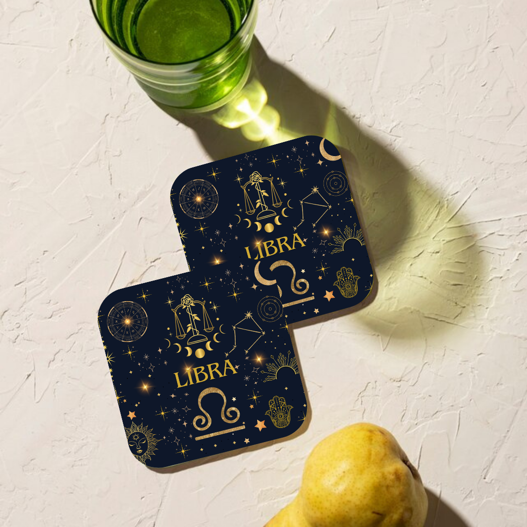 Libra Zodiac Coaster
